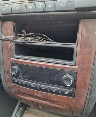SsangYong Rexton Climate control/heater control trim 