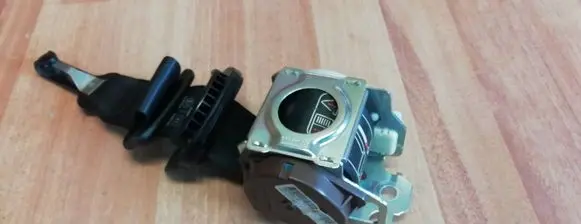 Citroen C4 Grand Picasso Third row seat belt 9654454377 8974XT