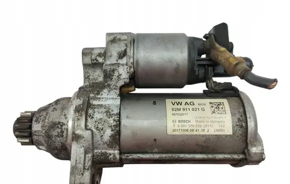 Skoda Fabia Mk3 (NJ) Starter motor 02M911021G