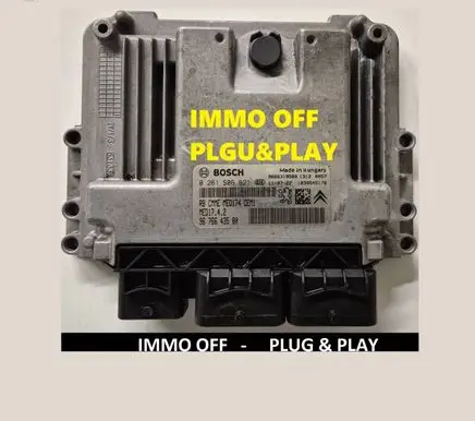Peugeot 308 Engine control unit/module 9676643580 0261S06621 9666319580