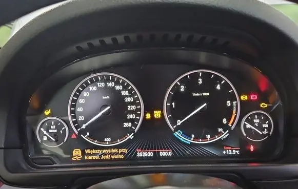 BMW 5 F10 F11 Speedometer (instrument cluster) 0263726355 IMPRK1449539