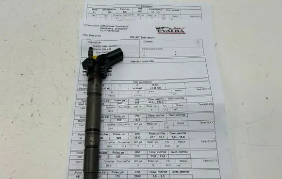 Audi A7 S7 4G Fuel injector 0445117029