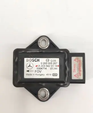 Mercedes-Benz E W211 ESP acceleration yaw rate sensor A0035420318 0265005267 5004794