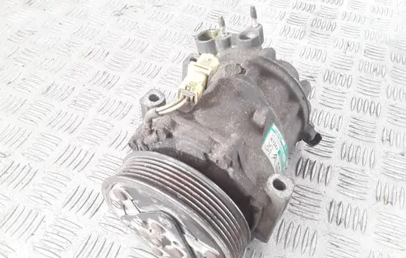 Peugeot 407 Air conditioning (A/C) compressor (pump) 9656574080