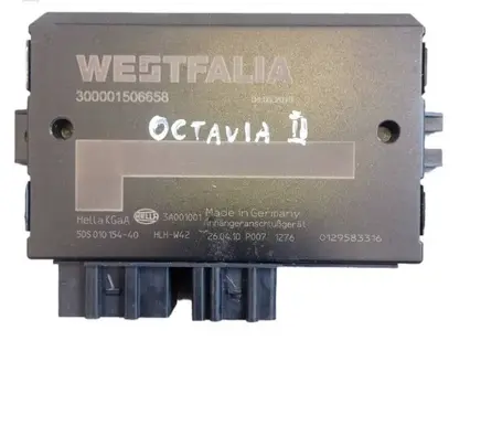 Skoda Octavia Mk2 (1Z) Tow bar trailer control unit/module 300001506658
