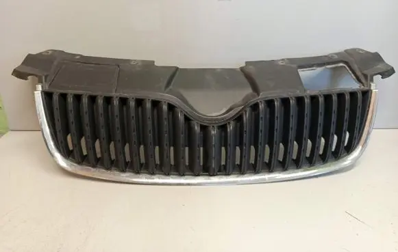 Skoda Roomster (5J) Front bumper upper radiator grill 1270130001 5J0853668A