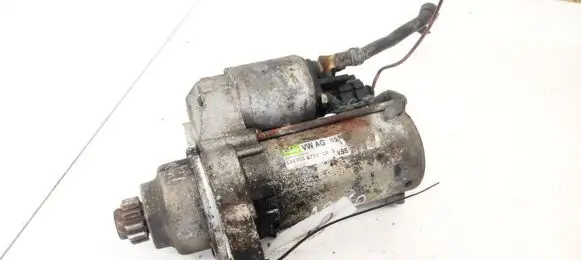 Volkswagen Polo IV 9N3 Starter motor 02T911023S D6GS12