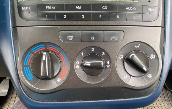 Fiat Grande Punto Air conditioning/heating control unit