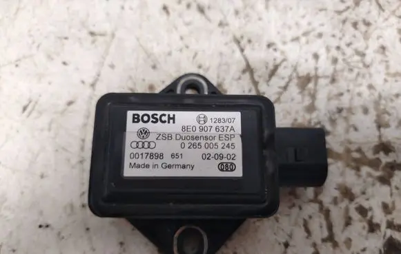 ESP acceleration yaw rate sensor
