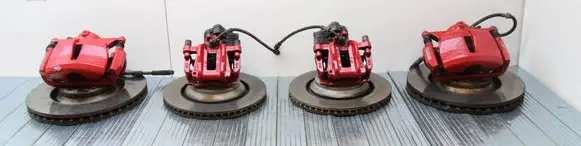 Skoda Octavia Mk4 Brake discs and calipers set 5WA615405 5WA615406