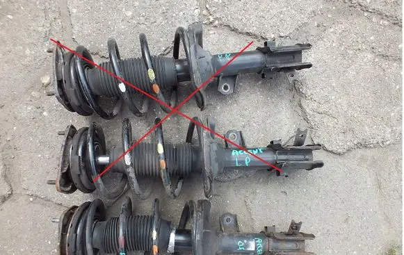 Hyundai Accent Front shock absorber with coil spring 333516HYUNDAI