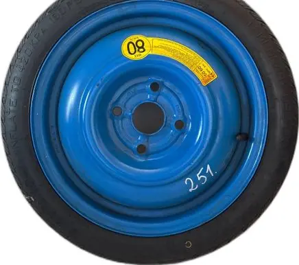 Nissan Micra R12 spare wheel