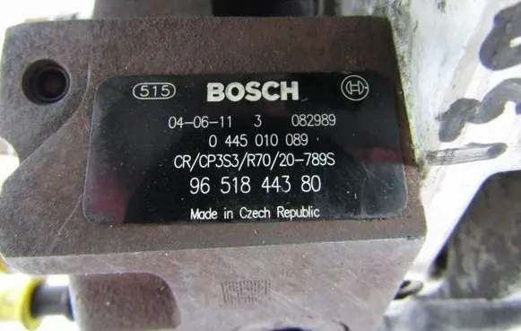 Mazda 3 I Fuel injection high pressure pump 9651844380