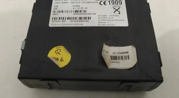 Renault Zoe Other control units/modules 282756581R
