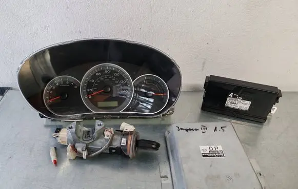 Subaru Impreza III Engine ECU kit and lock set 22611AM750