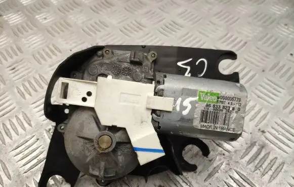 Citroen C3 Rear window wiper motor 9683382380