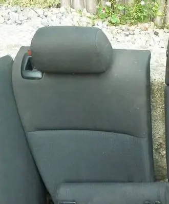 BMW 3 E90 E91 Second row seats 