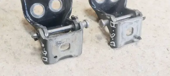 Rear door hinge set