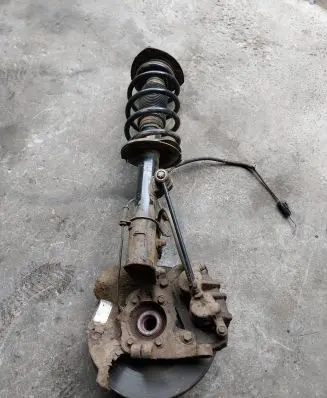 KIA Sorento Front shock absorber with coil spring 546602P500