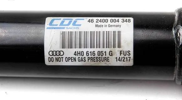 Audi A8 S8 D4 4H Front shock absorber/damper 126AS2864V 4H0616039F AS2864