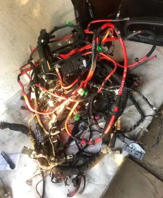 Audi A4 S4 B9 Right interior wiring harness 
