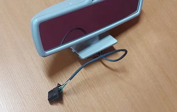 Volkswagen Touran I Rear view mirror (interior) 1T0857511A
