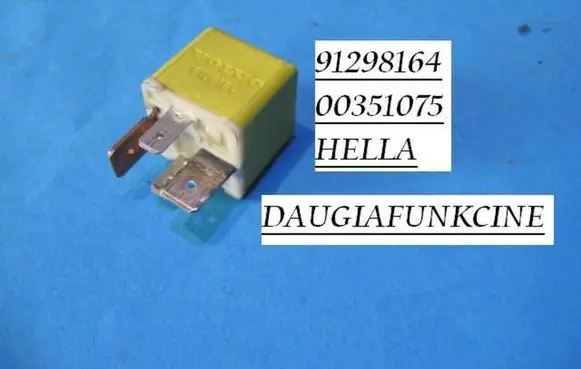 Volvo S80 Other relay 91298164 00351075