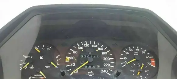 Mercedes-Benz E W124 Speedometer (instrument cluster) 1245422366