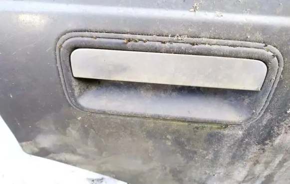 Mazda 626 Front door exterior handle