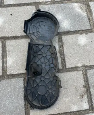 Audi A6 S6 C6 4F Timing belt guard (cover) 059109107G E059109123AA