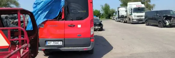 Ford Transit VII Back/rear loading door PRZESZKLONE