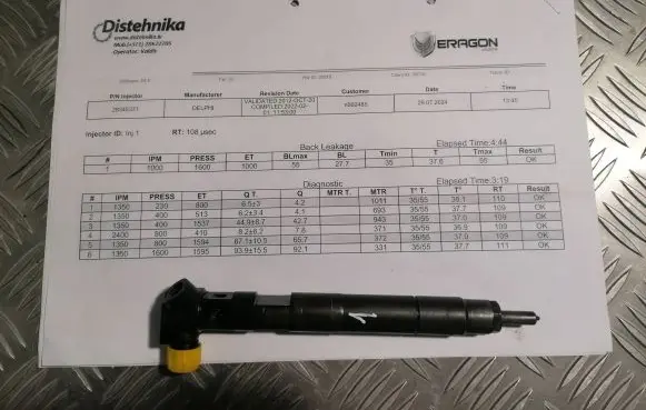 Mercedes-Benz C W204 Fuel injector A6510704987 XP324Y7J69 28348371