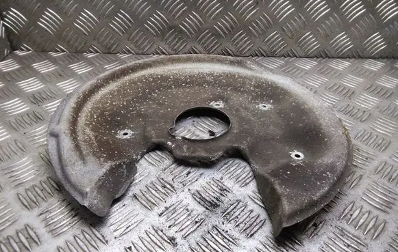 Volkswagen PASSAT B6 Rear brake disc plate dust cover 