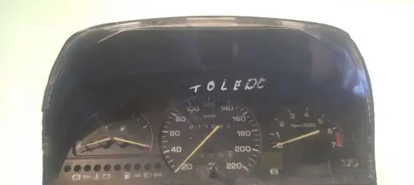 Seat Toledo I (1L) Speedometer (instrument cluster) 81117648 1L0919033M