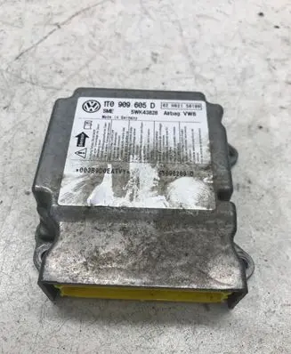 Volkswagen Touran I Airbag control unit/module 1T0909605D 5WK43828 02H021S0100