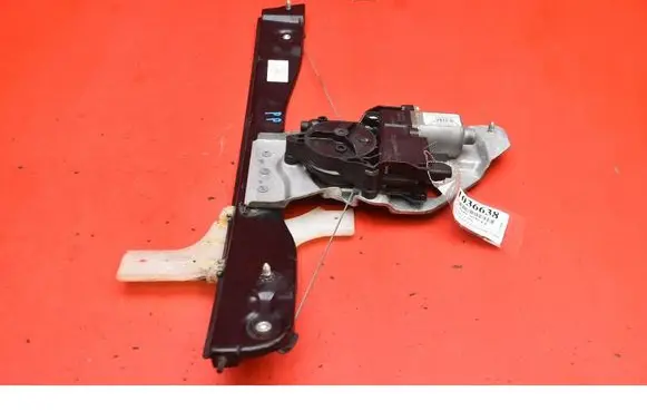 Front door window regulator with motor
