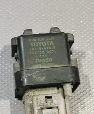 Toyota Yaris Glow plug pre-heat relay
