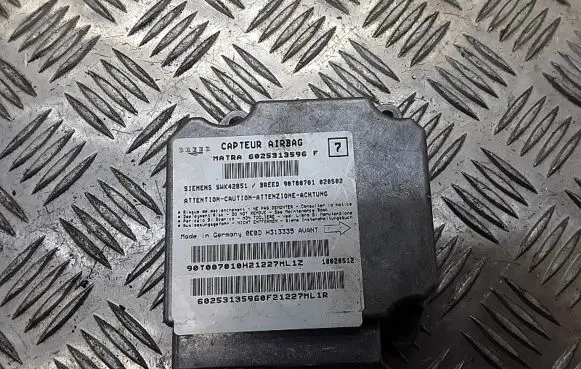 Renault Espace III Airbag control unit/module 6025313596F