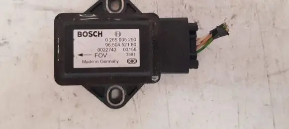 Peugeot 607 ESP acceleration yaw rate sensor 0265005290