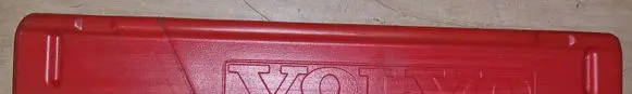 Volvo V70 Emergency warning sign 