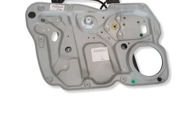 Volkswagen Touran I Front door window regulator with motor 1T1837729AE