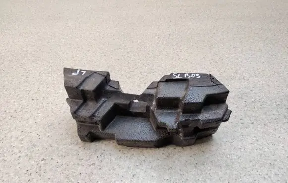 Mercedes-Benz SL R230 Front bumper foam support bar A2308850937