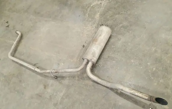 Renault Trafic II (X83) Muffler/silencer 