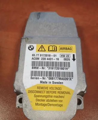 BMW 5 E60 E61 Airbag control unit/module 9172018