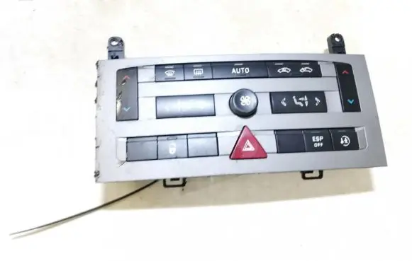 Peugeot 407 Climate control unit 96573322 96470290