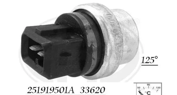 Volkswagen Caddy Coolant temperature sensor 251919501A 33620