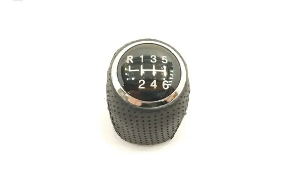 Gear lever shifter trim leather/knob