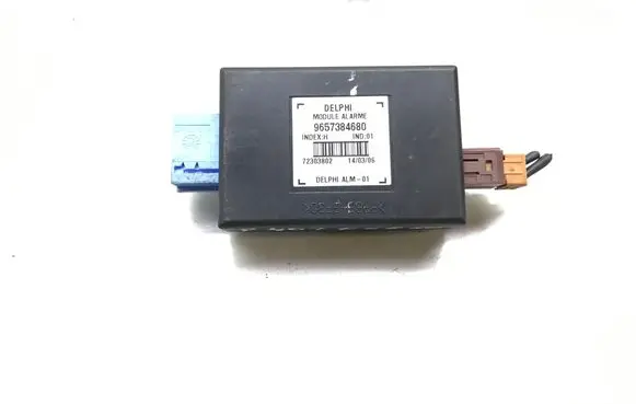 Peugeot 407 Alarm control unit/module 9657384680 72303802 K5050