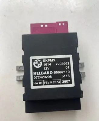 BMW 5 E60 E61 Fuel injection pump control unit/module 7203993 55892110 072420298