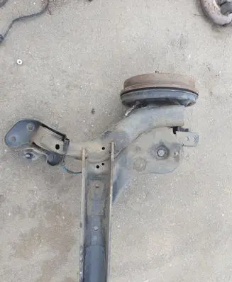 Rear axle beam